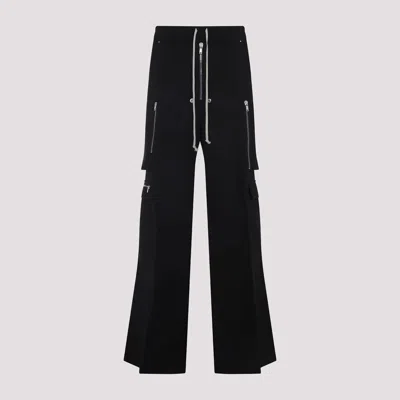 Rick Owens Concordians Cargobelas In Black