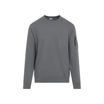 C.p. Company C.p.company Light Fleece Sweatshirt In Gray