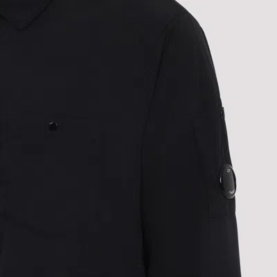 C.p. Company Lightweight Polyamide Jacket With Tailored Fit In Black