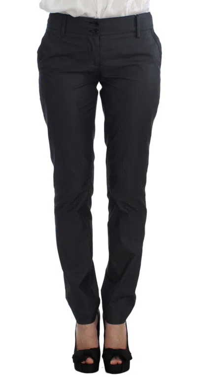 Exte One Button Two Piece Suit In Blue