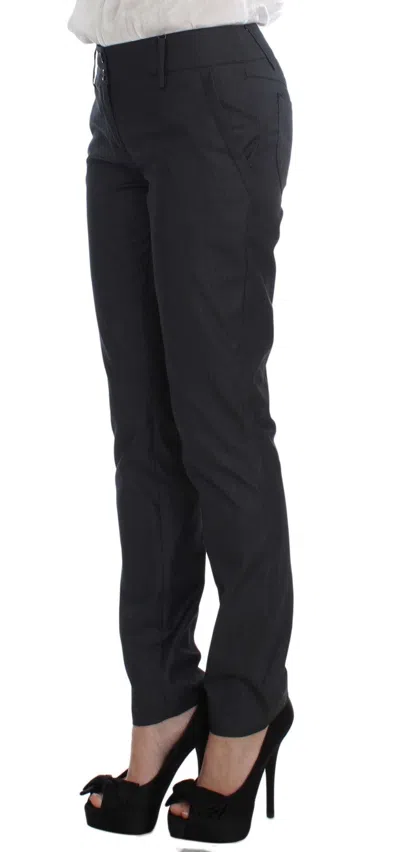 Exte One Button Two Piece Suit In Blue