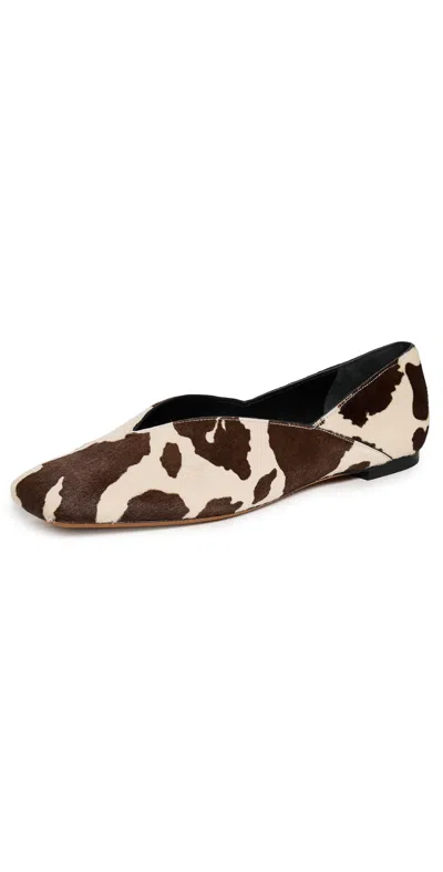 Vince Carmen Flats Moonlight Multi In Animal Print