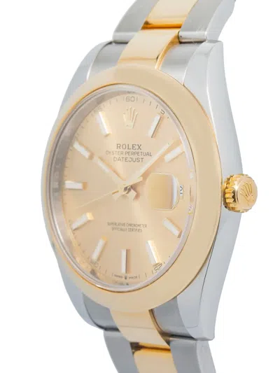 Pre-owned Rolex Datejust 41毫米腕表（典藏款） In Gray