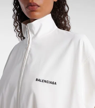 Balenciaga Tracksuit Jacket In White