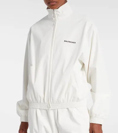 Balenciaga Tracksuit Jacket In White