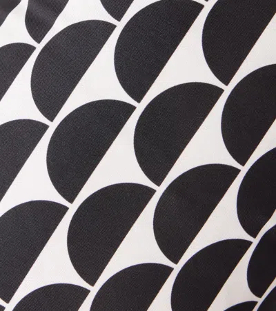 Fornasetti Pesci Printed Silk Cushion In Multi