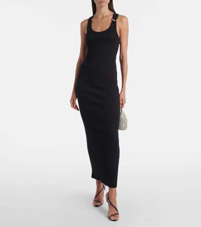 Jean Paul Gaultier Pierced Dress In Black