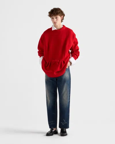 Prada 5 Pocket Jeans In Blue