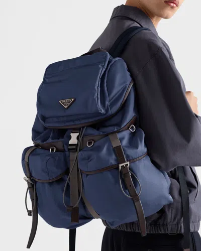 Prada Re-nylon Buckled Backpack