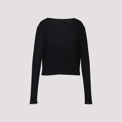 Alberta Ferretti Alberta Ferreti Virgin Wool Sweater In Black