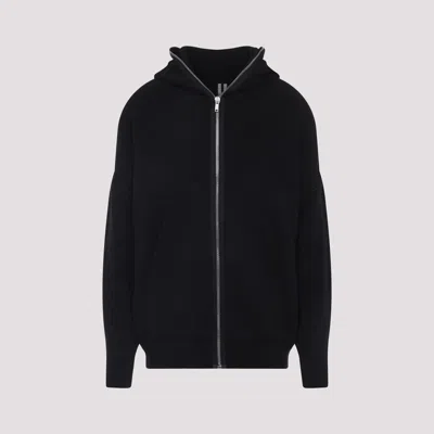 Rick Owens Knit Sweatshirt In Black