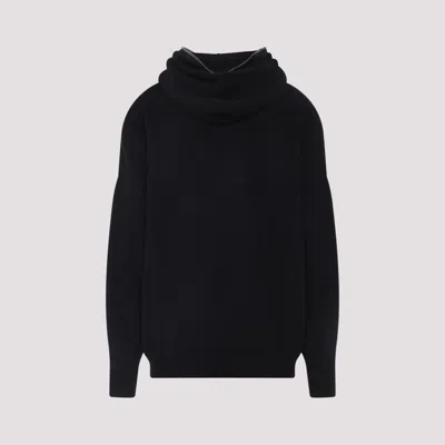 Rick Owens Knit Sweatshirt In Black
