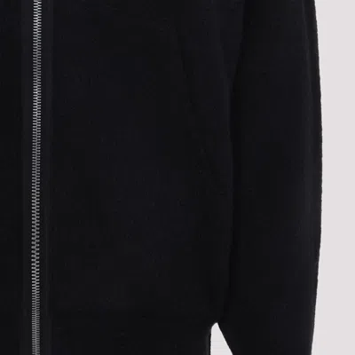 Rick Owens Knit Sweatshirt In Black