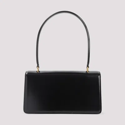 Valentino Vain Bag With Handle In Leather In Black
