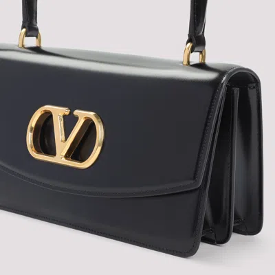 Valentino Vain Bag With Handle In Leather In Black