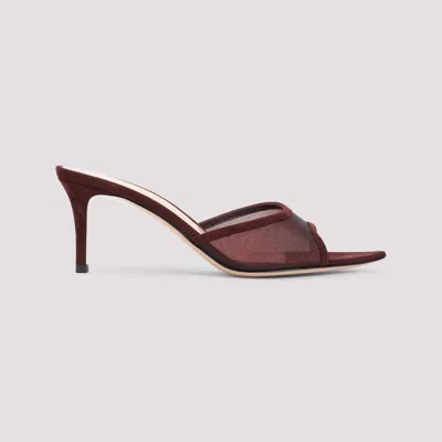 Gianvito Rossi Elle 70 Mesh Mules