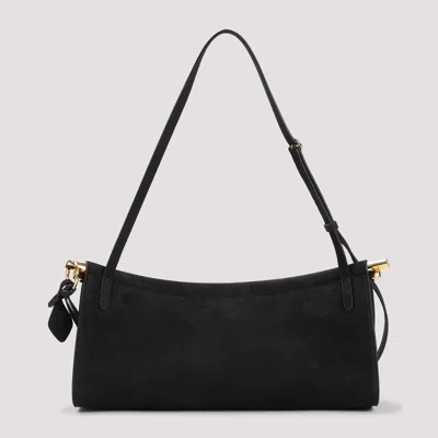 Alaïa Alaia Goatleather Shoulder Bag In Black