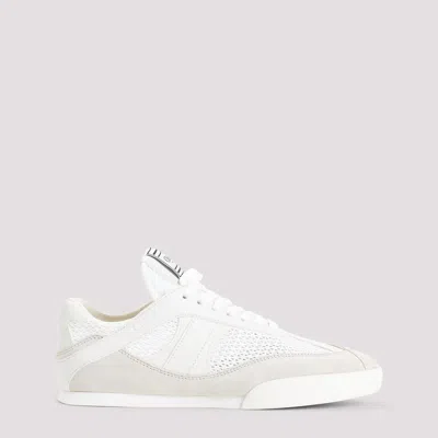 Chloé Chloe Women Sneakers Kick In Mesh E Pelle Scamosciata In White