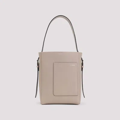 Valextra Sahara Calf Leather Small Bucket Bag