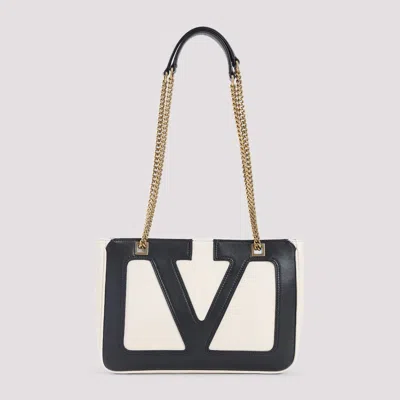 Valentino Butter White Viva Superstar Small Shopping Bag
