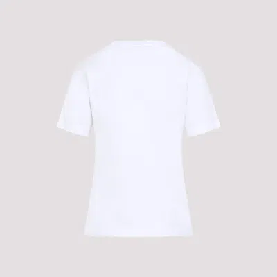 Marni Jersey Logo Short Sleeved T-shirt In White