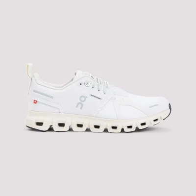 On Pearl Cream White Textile Cloud 6 Wp Sneakers In White