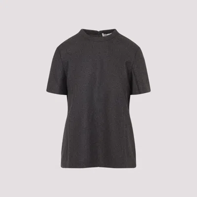 Carven Fitted T-shirt In Black
