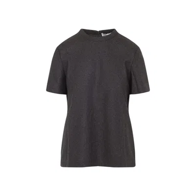Carven Fitted T-shirt In Black