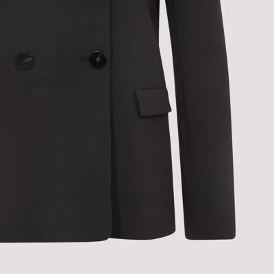 Giorgio Armani Tailored Jacket With Double-breasted Button Detailing In Black