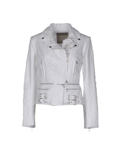 Shop Ermanno Scervino Jackets In White