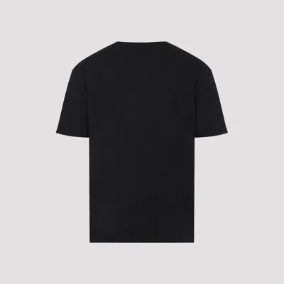 Valentino Chat De La Maison Cotton T-shirt In Black