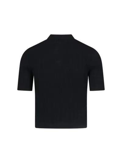 Balmain Buttoned Knitted Cardigan In Black