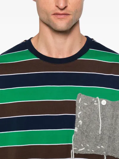 Charles Jeffrey Loverboy Multicolor Patch Long Sleeve 2-in-1 T-shirt In Multi