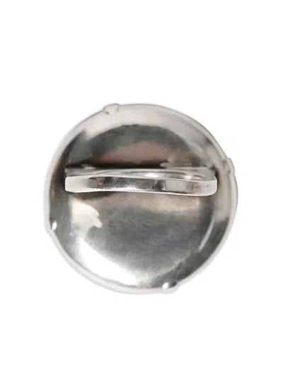 Ann Demeulemeester Mena Ring In White