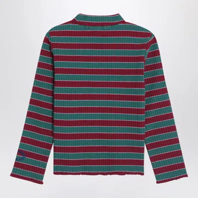 Bobo Choses Ribbed Striped Cotton Sweater In Multi