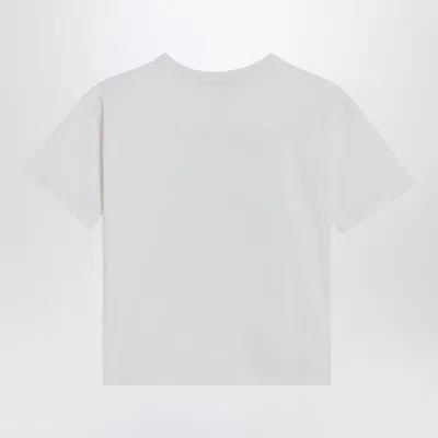 Bobo Choses White T-shirt With Logo Print In White