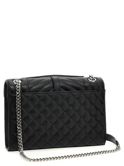 Saint Laurent Envelope Shoulder Bags Black