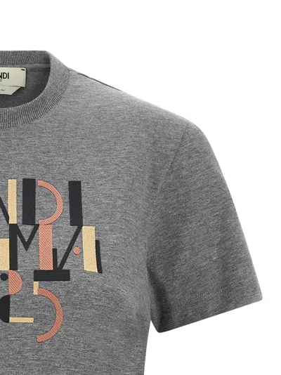 Fendi Women ' Roma 1925' T-shirt In Multi
