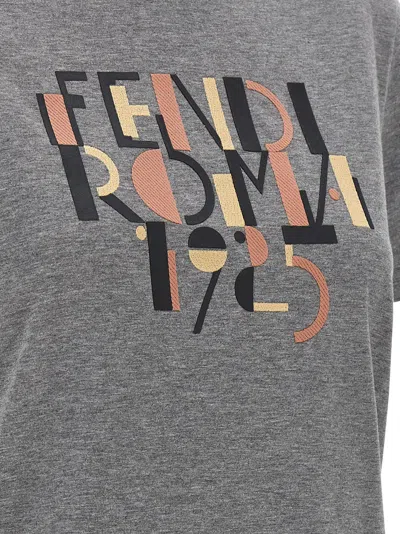 Fendi Women ' Roma 1925' T-shirt In Multi