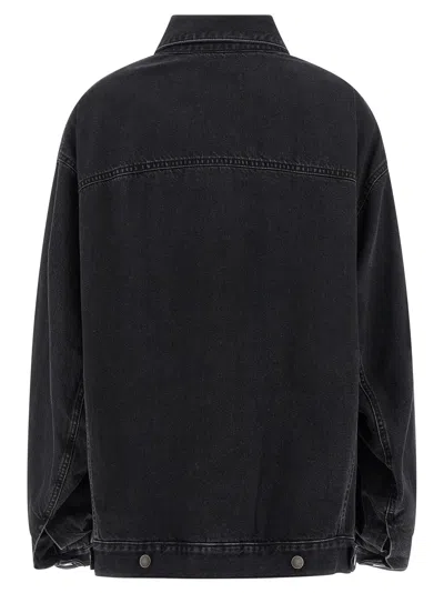 Haikure Button-down Long-sleeved Denim Jacket In Multi