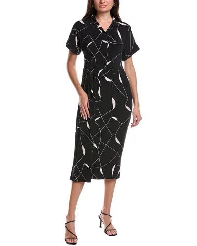 Joseph Ribkoff Pleated Jumpsuit In Black