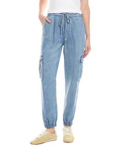 Bella Dahl Pleated Jogger In Blue