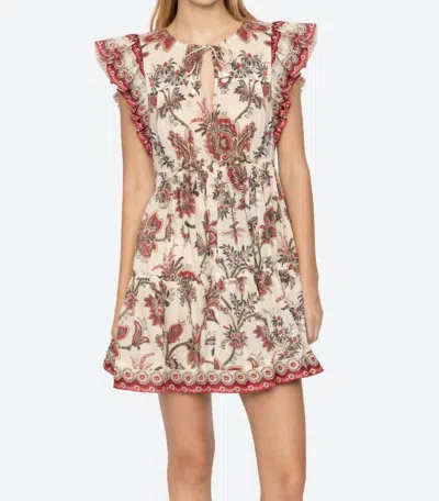 Sea Cassandra Tunic Dress In Multicolor In Neutral