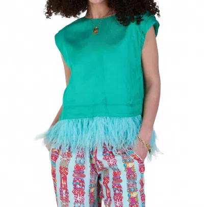 Emily Mccarthy Hatti Tank In Blarney Green In Green