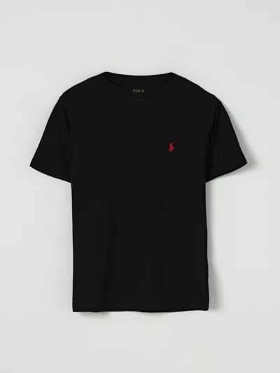 Polo Ralph Lauren T-shirt  Kids Color Black In Blue