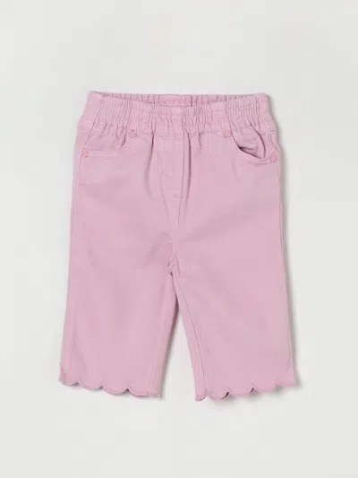 Stella Mccartney Cotton Pants In Pink