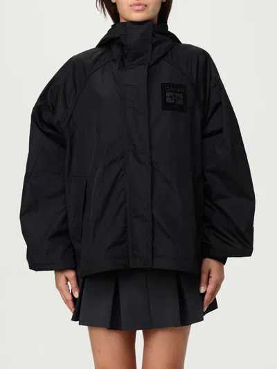 Ganni Diesel Round-top Handbag In Black