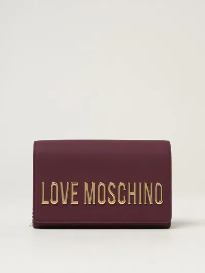 Love Moschino Crossbody Bag  Woman Color Wine In Burgundy