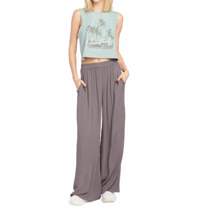 Volcom Stoneshine Junki Pants In Dark Grey In Gray