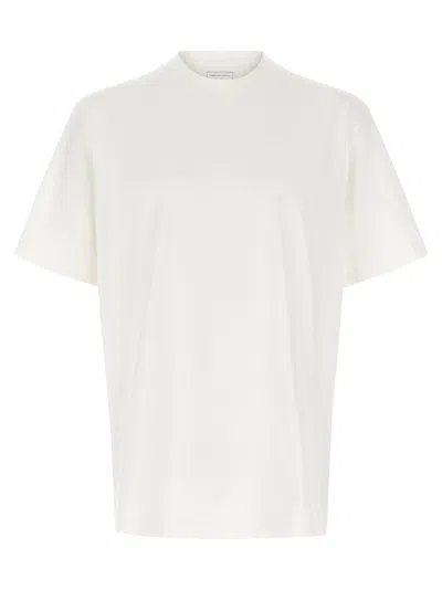 Y-3 Adidas Logo Cotton T-shirt In White
